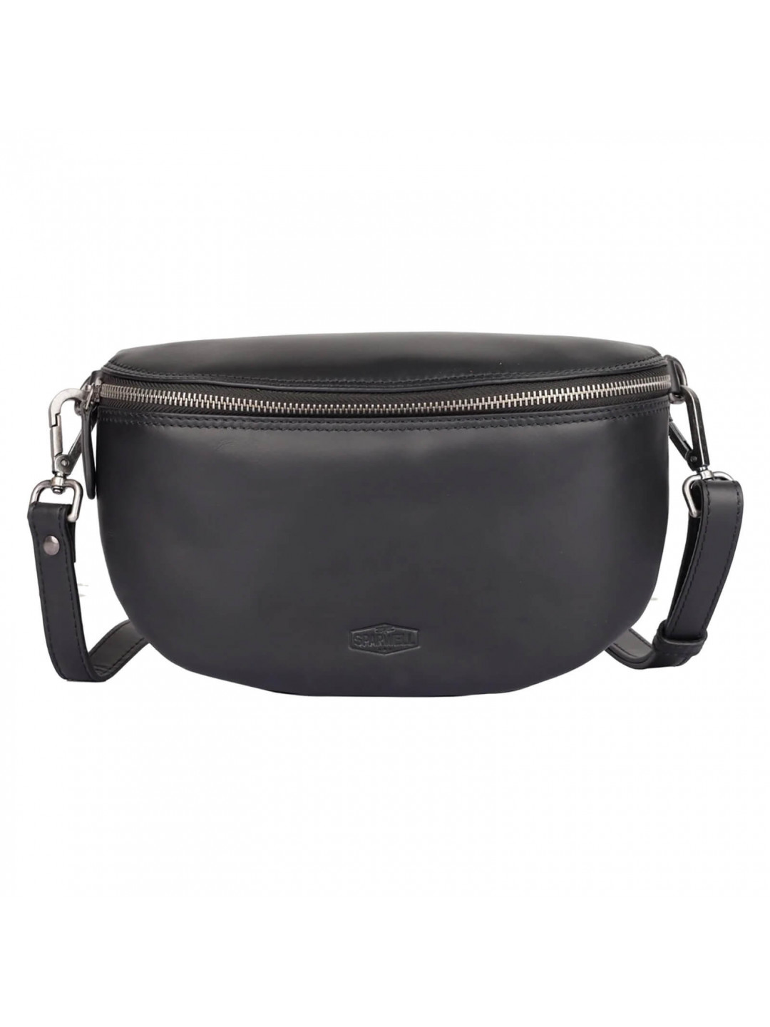 Dámská kožená ledvinka Sparwell Bretta – černá